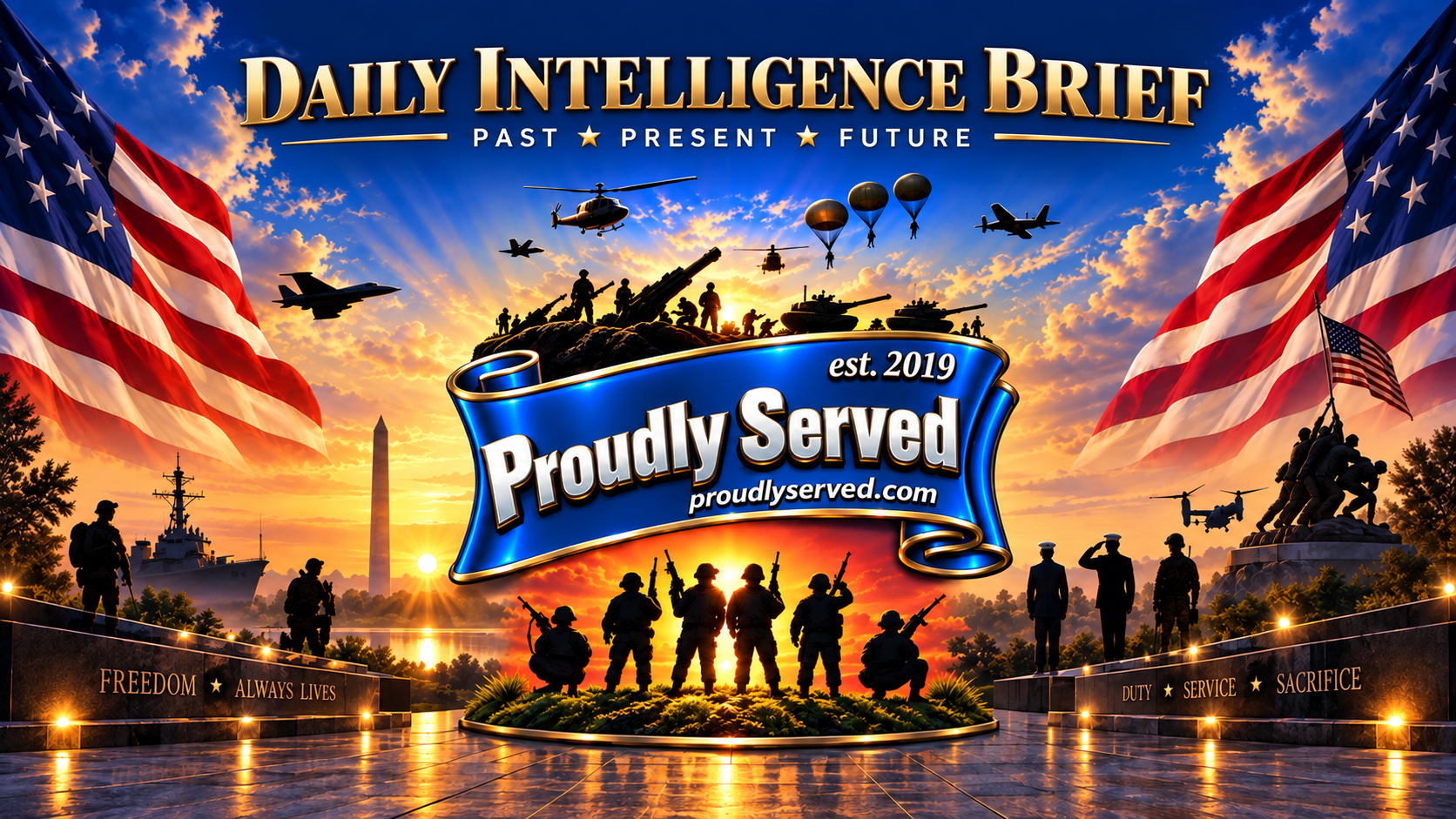 Daily Intelligence Brief — Proudly Served